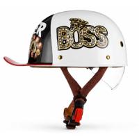 Scout Шлем кепка с визором Boss белый в Ижевске