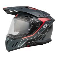 Oneal Шлем кроссовый со стеклом Sierra RS Echo красный/черный в Ижевске