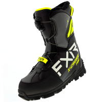 FXR Ботинки снегоходные X-Cross Pro BOA с утеплителем Black/Hi Vis в Ижевске