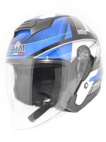 AiM Шлем открытый JK526 Blue/Grey/Black в Ижевске