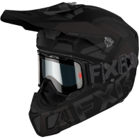 FXR Шлем Clutch Cold Stop QRS Electric 22 Black Ops в Ижевске