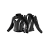 Shima Куртка Кожаная женская Miura 2.0 Black/White в Ижевске