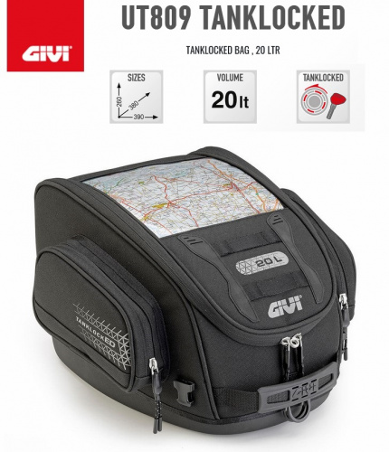 Givi Сумка на бак Tanklocked UT809 20л в Ижевске