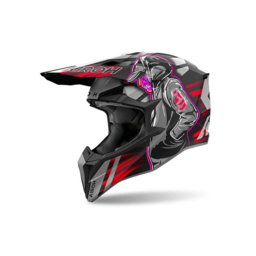 Airoh Шлем Wraaap Cyber Red Matt в Ижевске