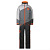 Scott Комбинезон детский DS Dryo Grey/Orange в Ижевске