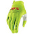 100% Мотоперчатки текстильные ITrack Fluo/Yellow в Ижевске