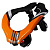 Leatt Защита шеи подростковая 3.5 Neck Brace Junior Orange в Ижевске