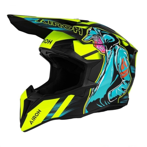 Airoh Шлем Wraaap Cyber Yellow Matt в Ижевске