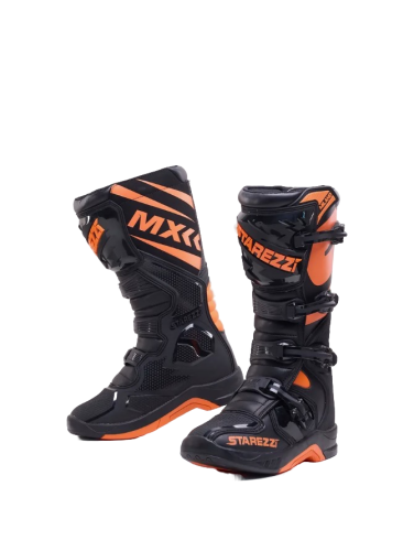Starezzi Мотоботы Milano Black/Orange в Ижевске