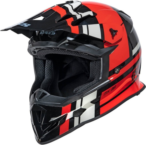 IXS Мотошлем iXS361 2.3 Черно-красный в Ижевске