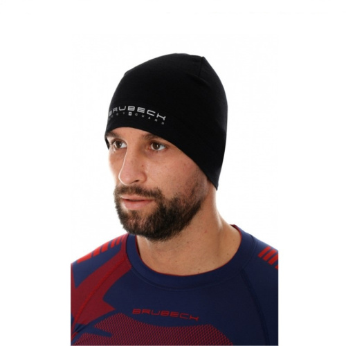 Brubeck Шапка шерстяная Active Wool Черная в Ижевске