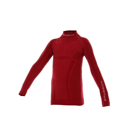 Brubeck Футболка на девушку Active Wool Бордовый в Ижевске