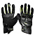 Sweep Перчатки кожаные+текстиль Hammer Black/Yellow в Ижевске