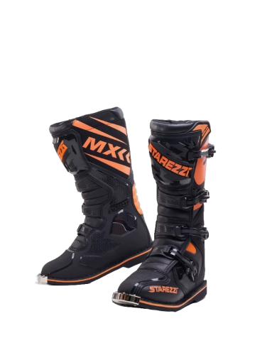 Starezzi Мотоботы Roma Black/Orange в Ижевске