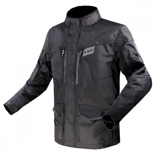 LS2 Мотокуртка Metropolis Evo Man черный в Ижевске