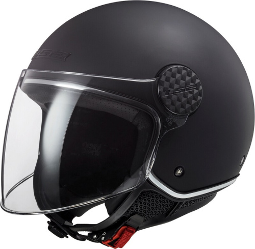 LS2 Мотошлем OF558 Sphere Lux Solid черный в Ижевске