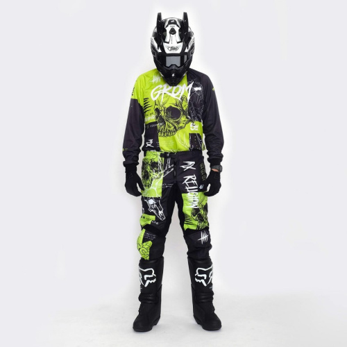 Grom Джерси MX Religion lime в Ижевске