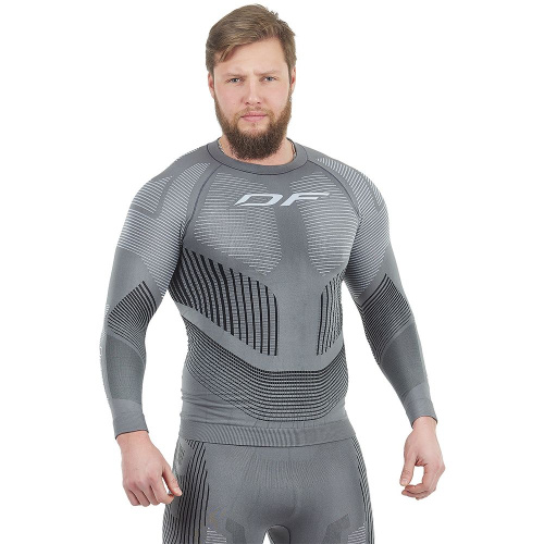 Dragonfly Термофутболка 3DThermo Grey с длинным рукавом в Ижевске