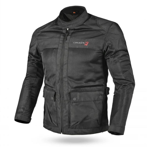 Dimox Мотокуртка текстиль Thunder Mens черный в Ижевске