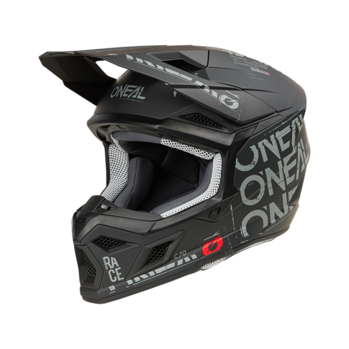 Oneal Шлем кроссовый 3Series Static черный/серый в Ижевске
