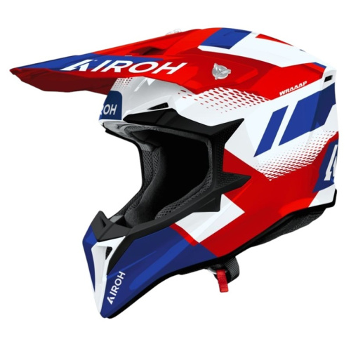Airoh Шлем Wraaap Vision Red-Blue Gloss в Ижевске