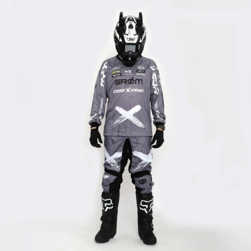 Grom Штаны кроссовые X Gray в Ижевске