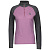 Scott Термокофта женская  Zip Defined Merino dark grey melange/cassis pink в Ижевске