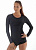 Brubeck Футболка женская дл.рукав Comfort Wool Черный в Ижевске