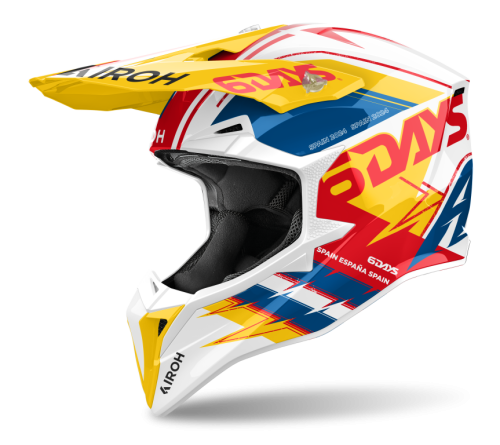 Airoh Мотошлем Wraaap Sixdays Spain 2024 Glossy в Ижевске