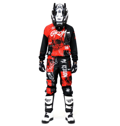 Grom Джерси + штаны MX Religion red в Ижевске