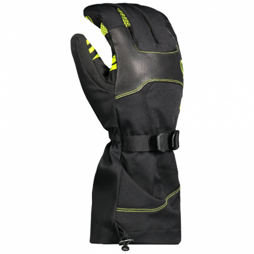 Scott Перчатки Cubrick Black/Lime-green в Ижевске