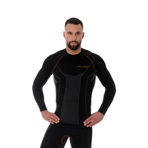 Brubeck Футболка мужская Thermo Protect черный в Ижевске