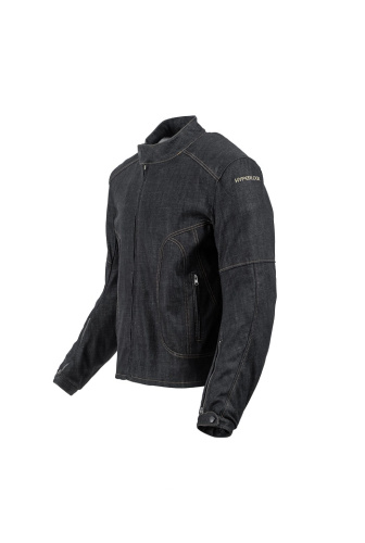 Hyperlook Мотокуртка джинсовая Lion denim Синий в Ижевске
