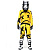 Grom Штаны кроссовые Sadman Yellow в Ижевске