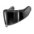 Shark Визор Skwal i3/Ridill 2/D-Skwal 3 VZ400 Dark Smoke в Ижевске