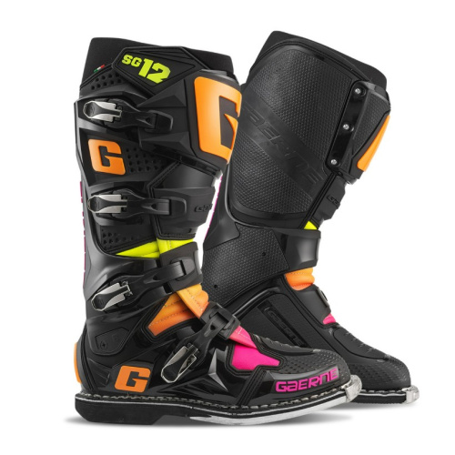 Gaerne Мотоботы SG-12 Black/Orange/Pink в Ижевске