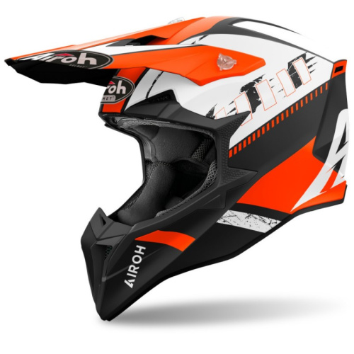 Airoh Мотошлем Wraaap Feel Orange Matt в Ижевске