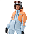 Dragonfly Куртка горнолыжная утепленная Gravity Woman 2025 Mock Orange-Light Blue в Ижевске