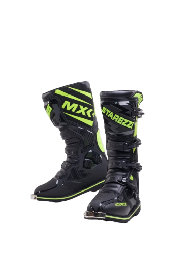 Starezzi Мотоботы Roma Black Fluo Yellow в Ижевске
