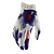 100% Мотоперчатки текстильные ITrack Blue/White 2026 в Ижевске